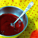 chukandar aloo puree