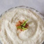 सेब और पनीर की प्यूरी