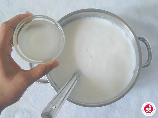 घर का बना पनीर - पकाने की विधि